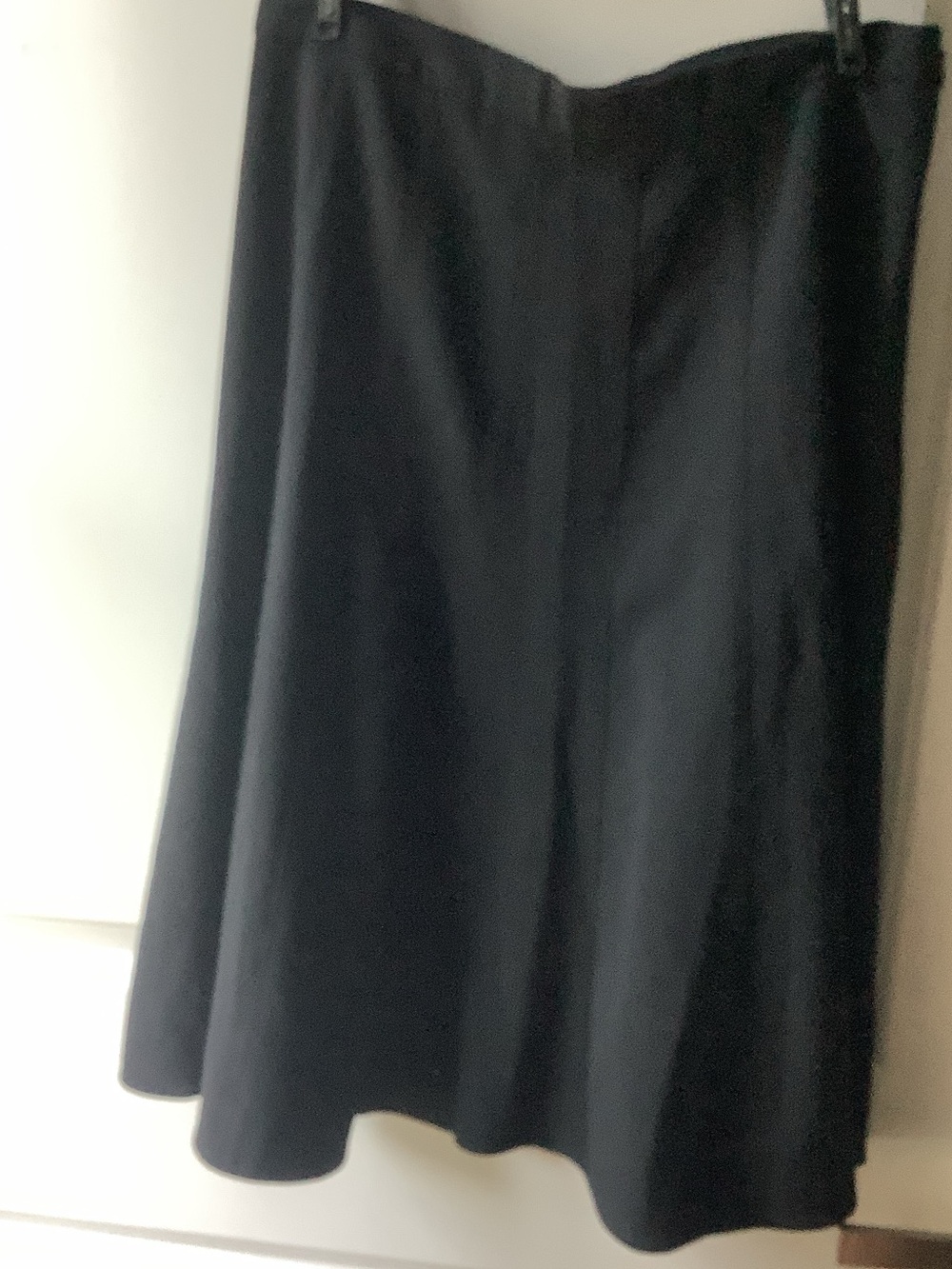 Tailor B. Moss Black A-Line Skirt